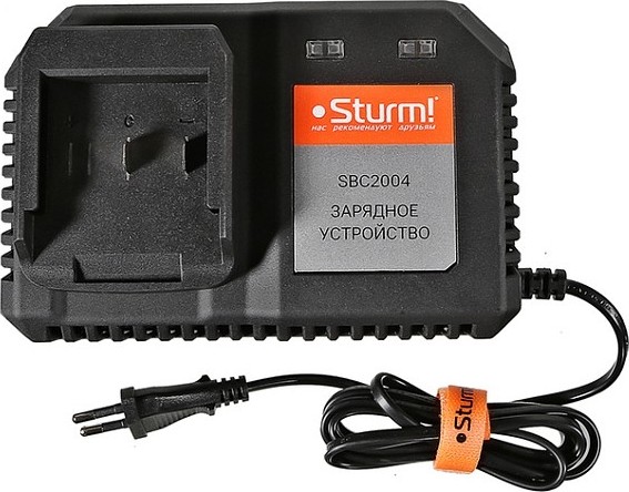 Зарядное устройство Sturm SBC2004 20В, 1Batterysystem, 4.5А