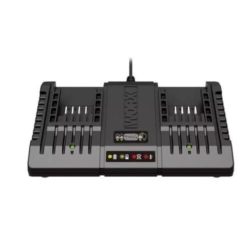 Зарядное устройство Worx WA3772 20В, 2х1А двойное - изображение 2