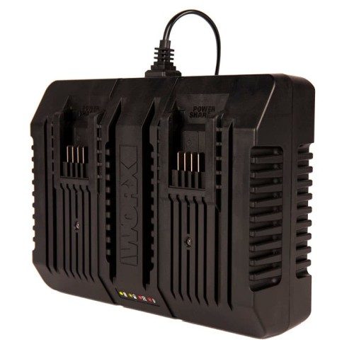 Зарядное устройство Worx WA3883 20В, 2х2А двойное - изображение 2