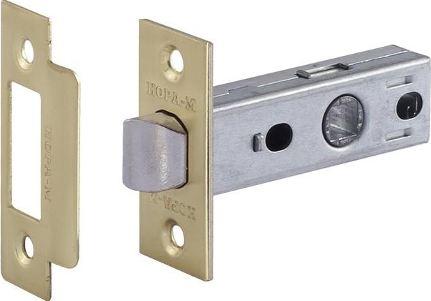 Защелка дверная НОРА-М С-45 "Матовое золото" 9008