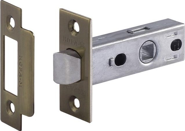 Защелка дверная НОРА-М С-45 "Старая бронза" 12139