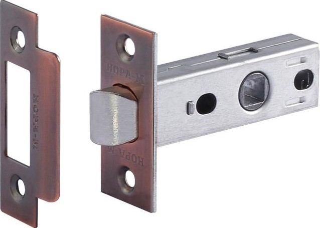 Защелка дверная НОРА-М С-45 "Старая медь" 12140