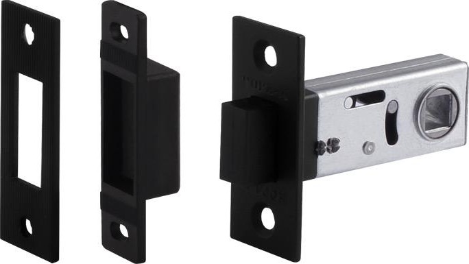 Защелка дверная НОРА-М С-50М магнитная "Черная" 18534