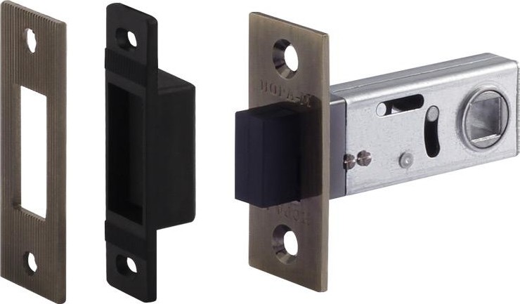 Защелка дверная НОРА-М С-50М магнитная "Старая бронза" 14876