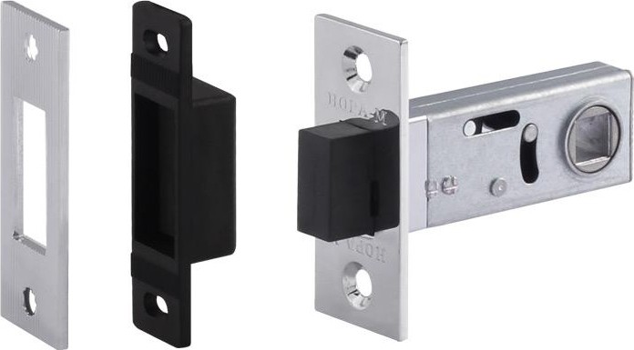 Защелка дверная НОРА-М С-50М магнитная "Хром" 14745