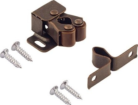 Защелка мебельная НОРА-М №2 роликовая "Старая медь" 9488 - изображение 3