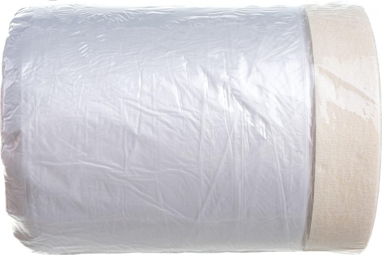 Защитная пленка Biber 31815 с клейкой лентой 0,55х33м тов-150899