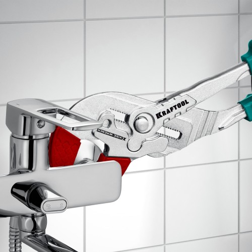 Защитные губки KRAFTOOL 22066-S3 Vise-Wrench сменные, 180 мм, 3 пары - изображение 2