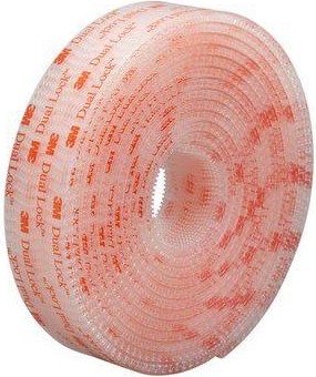 Застежка 3M Dual Lock™ SJ356B прозрачная; 25 мм х 2.5 м 4687202299980