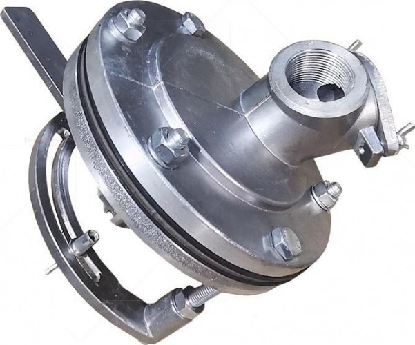 Затвор песчанный шиберного типа PST 25 мм 005.00.04