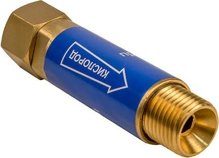 Затвор предохранительный Кедр ЗП-1К (кислород), на выход редуктора, м16х1,5 8007052 - изображение 3