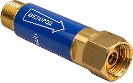 Затвор предохранительный Кедр ЗП-3К (кислород), на вход резака /горелки, м16х1,5 8007049 - изображение 3
