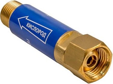 Затвор предохранительный Кедр ЗП-1К (кислород), на выход редуктора, м16х1,5 8007052 - изображение 4