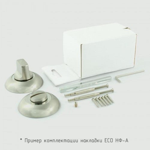 Завертка дверная НОРА-М ECO НФ-А "Матовый хром" 16601 - изображение 2