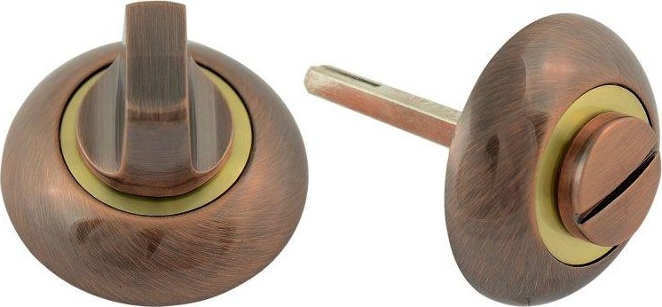 Завертка дверная НОРА-М НФ-А "Старая медь" 7964