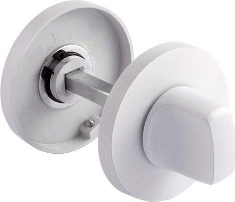 Завертка дверная НОРА-М НФ-А Slim "Белая" 18662