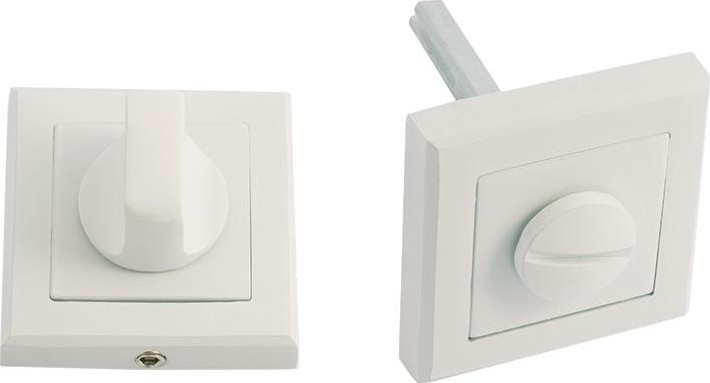 Завертка дверная НОРА-М НФ-К "Белая" 17247