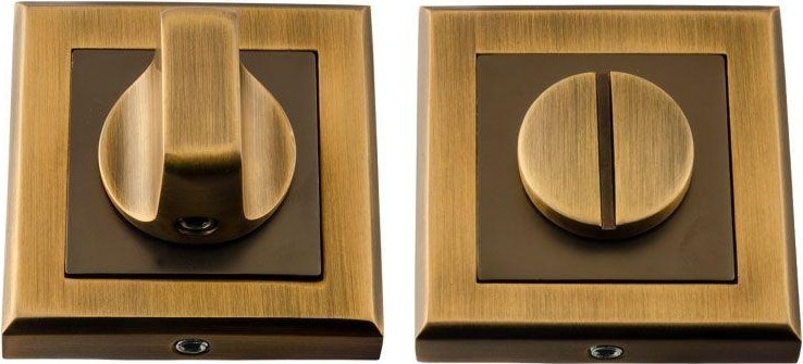 Завертка дверная НОРА-М НФ-К "Матовый кофе" 15963