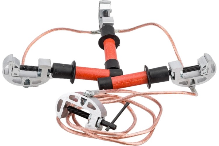 Заземление Антиток ПЗРУ-1 Д переносное для РУ до 1 кв 25 кв мм 233808