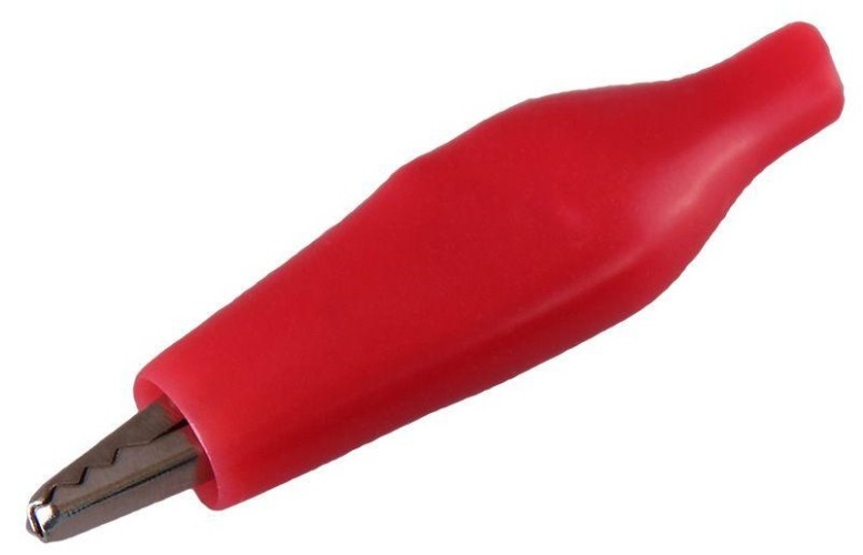 Заземляющий зажим REXANT 16-0001 FD-1701 «крокодил» 5A, 40мм, в изоляторе