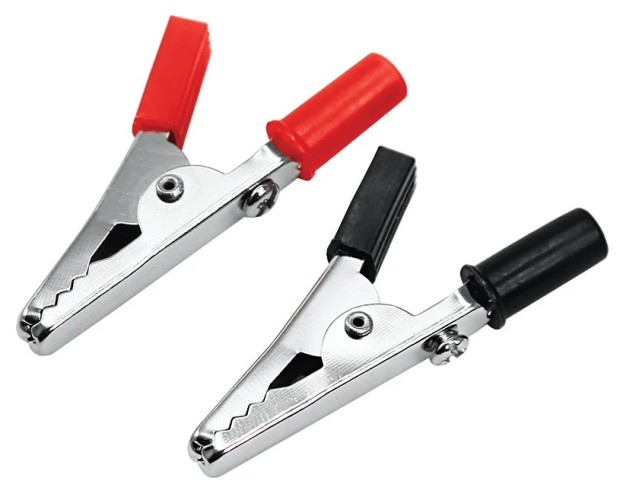 Заземляющий зажим REXANT 16-0006 ( уп. 200 штук ) FD-1706 «крокодил» 5A, 55мм 16-0006