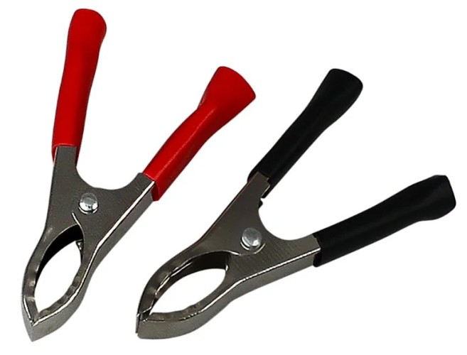 Заземляющий зажим REXANT 16-0018 FD-1718 «крокодил» 50A, 98мм ( уп. 50 штук )