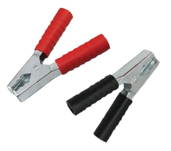 Заземляющий зажим REXANT 16-0020-9 крокодил, длина 150 мм, 250A, (2шт.)