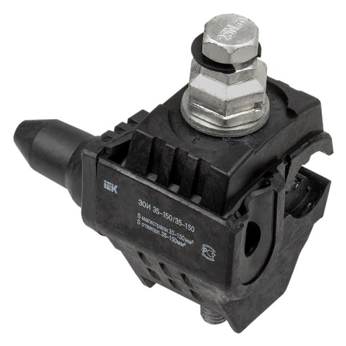Зажим изолированный IEK ЗОИ 35-150/35-150 (P70/P95/P4X-150D) UZA-11-D35-D150-1