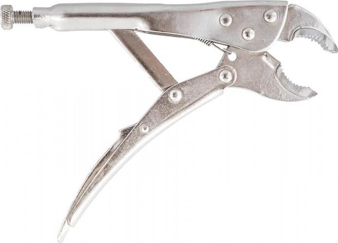 Зажим Кобальт 244-247 полукруглые губки, 180 мм