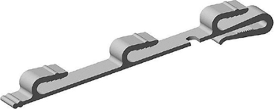 Зажим REXANT 51-1016 для крепления греющего кабеля RX/3т, 25 шт.