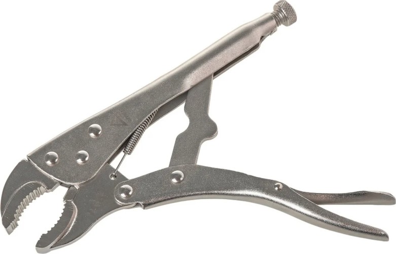 Зажим ручной ARNEZI R6070002 с фиксатором 250 мм с полукруглым захватом - изображение 3