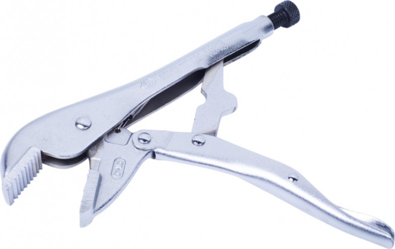 Зажим с фиксатором KING TONY 6031-07R 178 мм, прямой - изображение 2