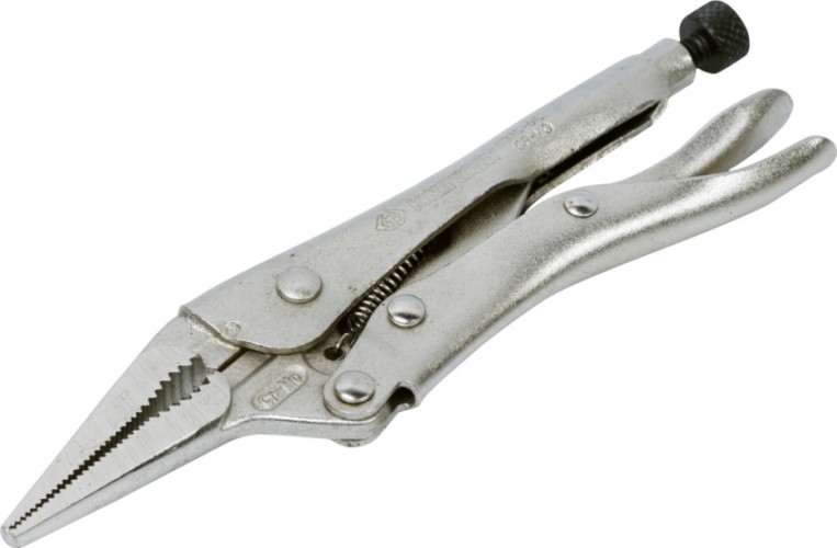 Зажим с фиксатором KING TONY 165 мм тонконосый 6315-06 6315-06