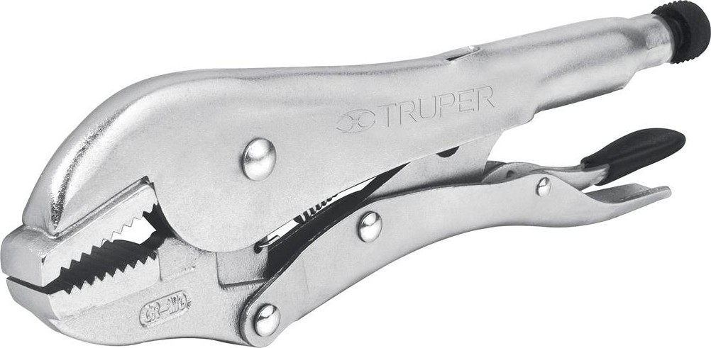 Зажим с фиксатором TRUPER PPT-10R с прямыми губками 250 мм 17424 17424