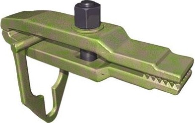 Зажим СОРОКИН 6.4 большой, длинный 1 т