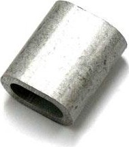 Зажим троса   2 мм DIN 3093 алюминиевый СВ002491