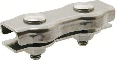 Зажим троса  4 мм DUPLEX из нержавеющей стали А4 А4 DUPLEX 4мм - изображение 2