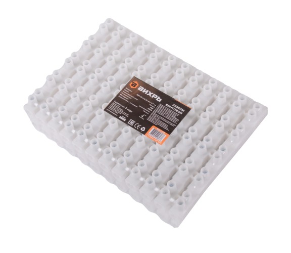 Зажим ВИХРЬ ЗВИ-30 6,0-16mm² винтовой, 12 пар 73/12/3/5 - изображение 4