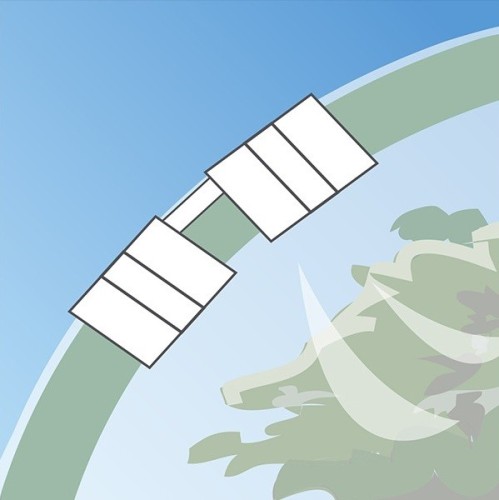 Зажимы для пленки GRINDA d=20мм к каркасу парника, цвет белый, 10шт 422317-20 - изображение 2