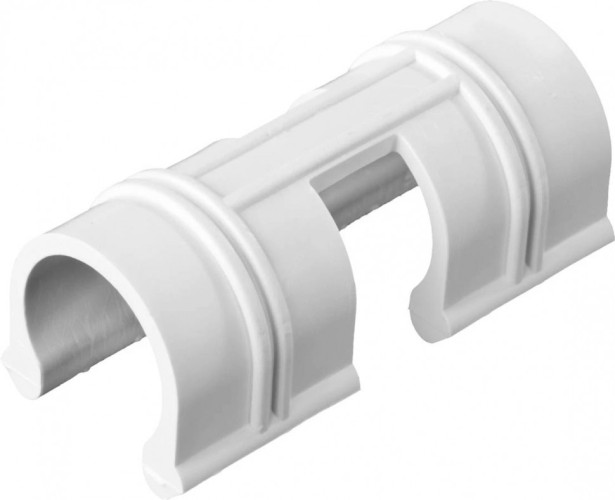 Зажимы для пленки GRINDA d=20мм к каркасу парника, цвет белый, 10шт 422317-20