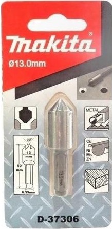 Зенкер MAKITA D-37306 мелк.погруж.13х50мм 1/4 - изображение 2