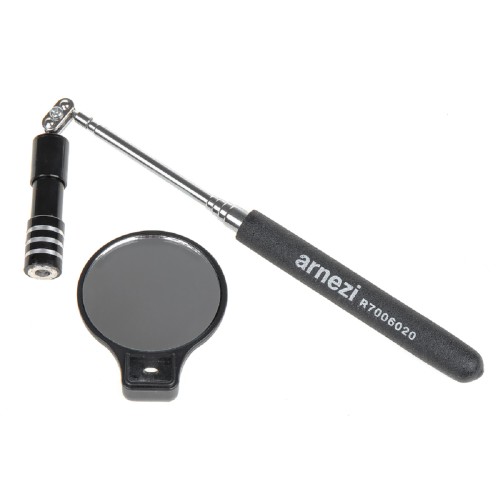 Зеркало инспекционное телескопическое ARNEZI R7006020 гибкое с магнитом и подсветкой 200-740 мм 0,9кг