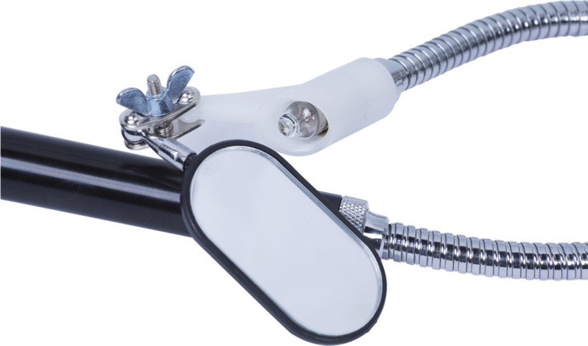 Зеркало на гибком стержене МАСТАК 192-00500 длина 500 мм, с подсветкой - изображение 2