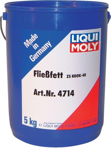 Жидкая консистентная смазка для центральных систем LIQUI MOLY Fliessfett ZS KOOK-40  5 л. 4714 4714