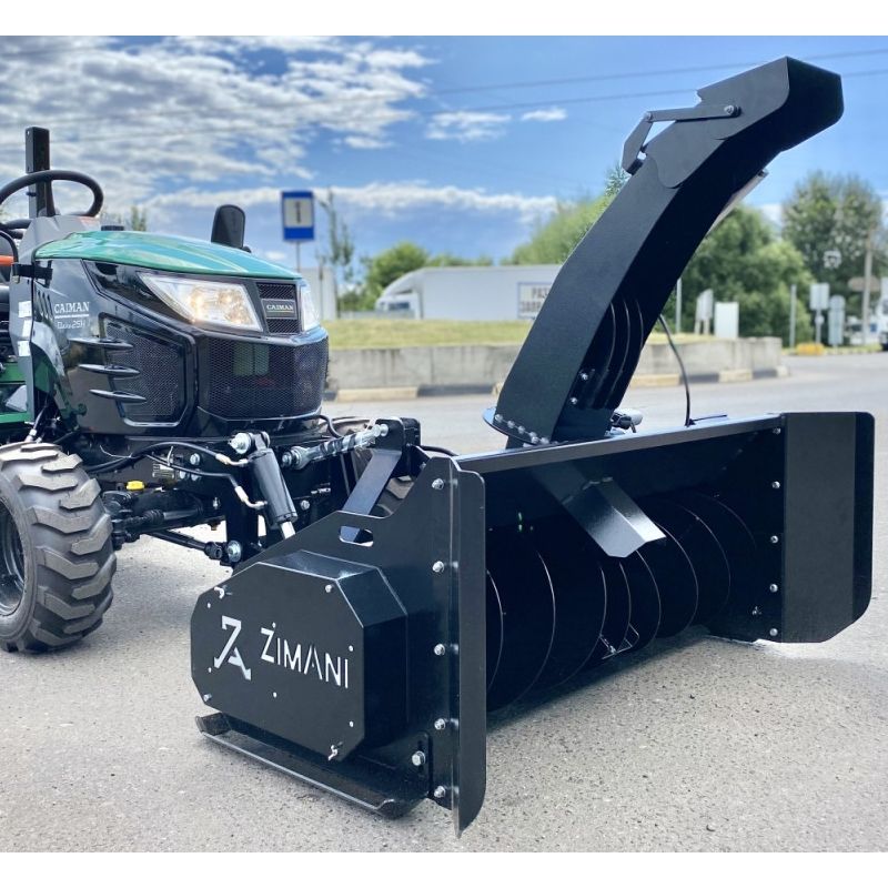 Снегоотбрасыватель ZIMANI DST 134 для дизельных тракторов до 35 л.с. универсальный 134 см - изображение 4