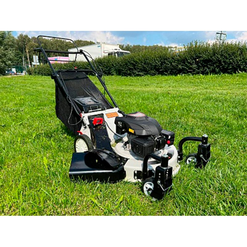 Газонокосилка бензиновая ZIMANI LM66LR PRO(4,2кВт/5,6л.с;201см3;HONDA GCV200;66см;100л;3in1) - изображение 3