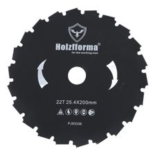 Диск для кустореза ZIMANI/Holzfforma 22T, 25.4х200 мм 22 зуба PJ93336 - изображение 2