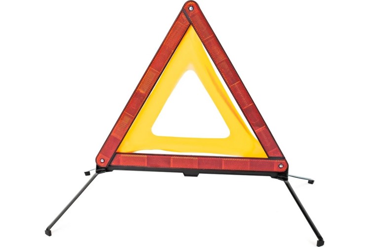 Знак аварийной остановки ARNEZI A0202007 c металлическими ножками в панеле