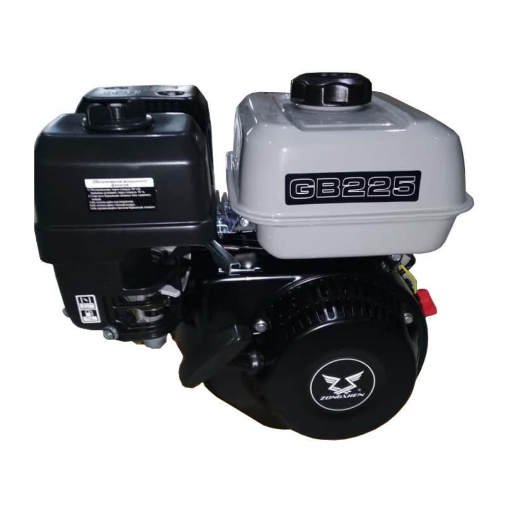 Двигатель бензиновый Zongshen GB 225 (d-19,05 mm)