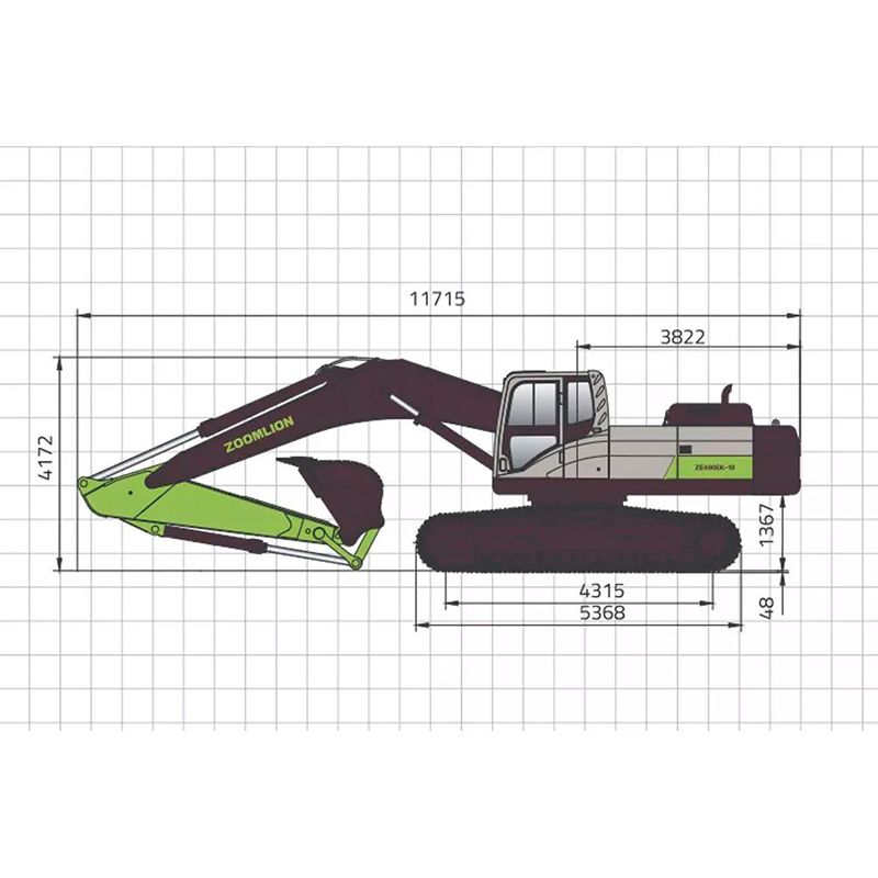 Экскаватор Zoomlion ZE490EK-10 - изображение 4